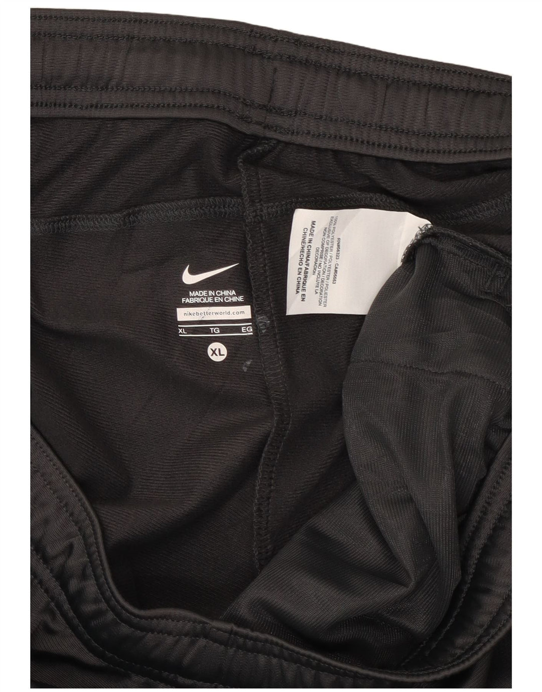 Nike Dame Capri Træningsdragt Bukser UK 18 XL Grå Colourblock Polyester