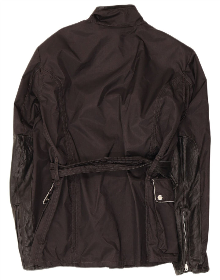 Belstaff Womens Utility Jacket IT 44 Medium Sort Nylon