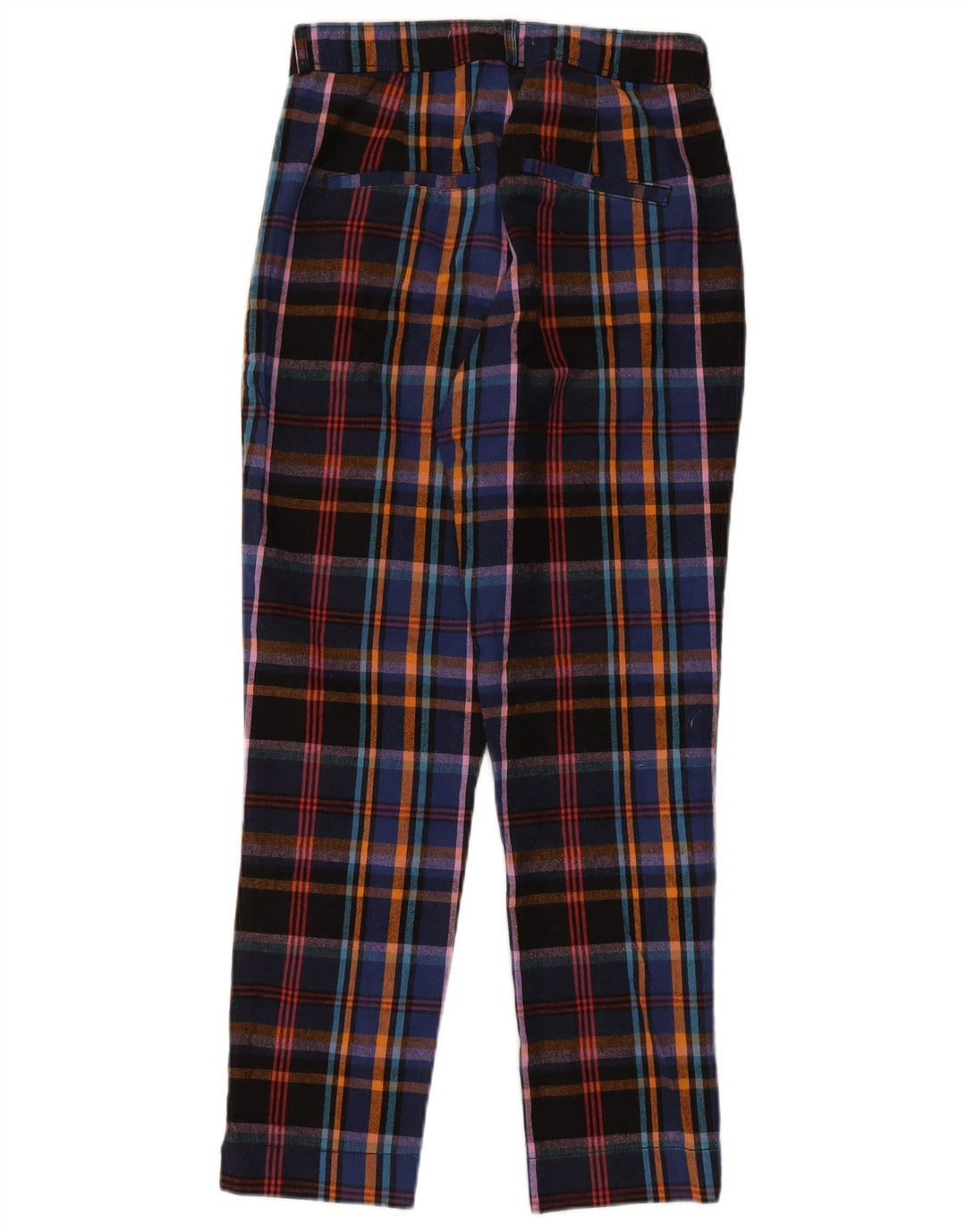 Hollister Womens Cropped Trousers Small W27 L25 Multicolored Plaid