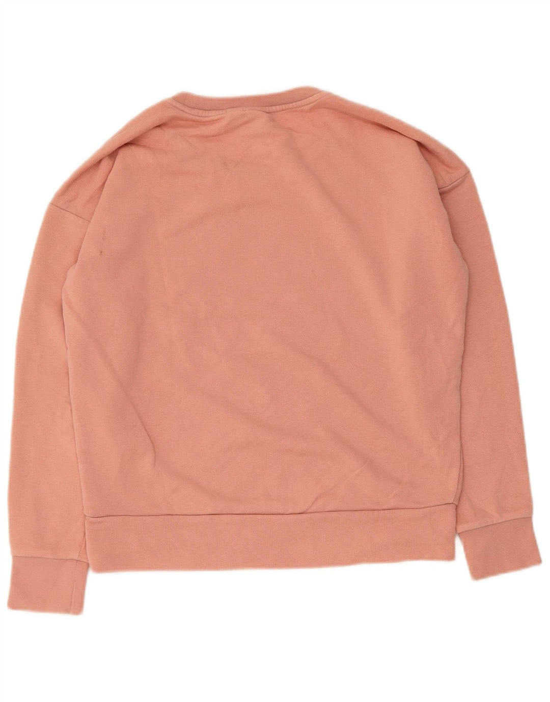 ADIDAS Graphic Sweatshirt Jumper UK 14 Medium Pink