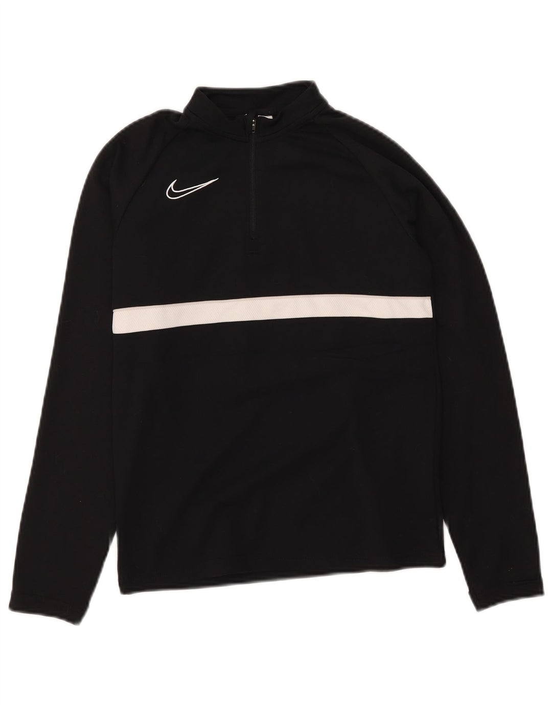 Nike Boys Dri Fit Pullover Træningsdragt Top 10-11 år Medium Sort