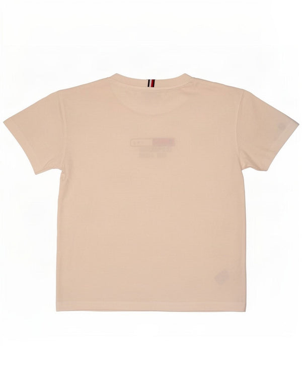 Tommy Hilfiger drenge grafisk t-shirt top 11-12 år hvid bomuld