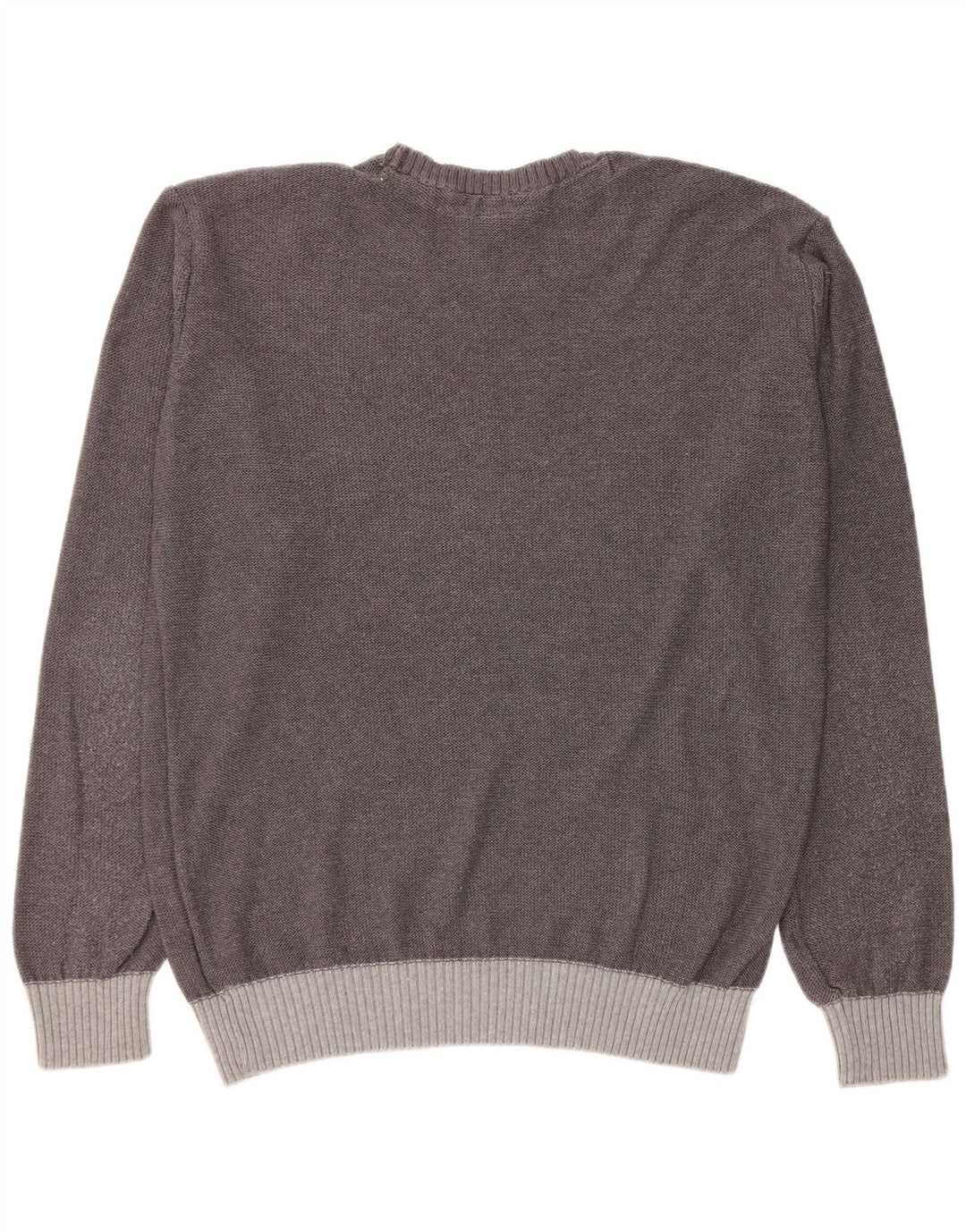 CHIEMSEE Herre rund hals sweater mellemgrå Colourblock bomuld