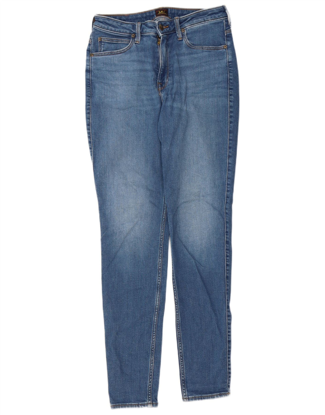 LEE Dame Scarlett High Skinny Jeans W30 L31 Blå Bomuld