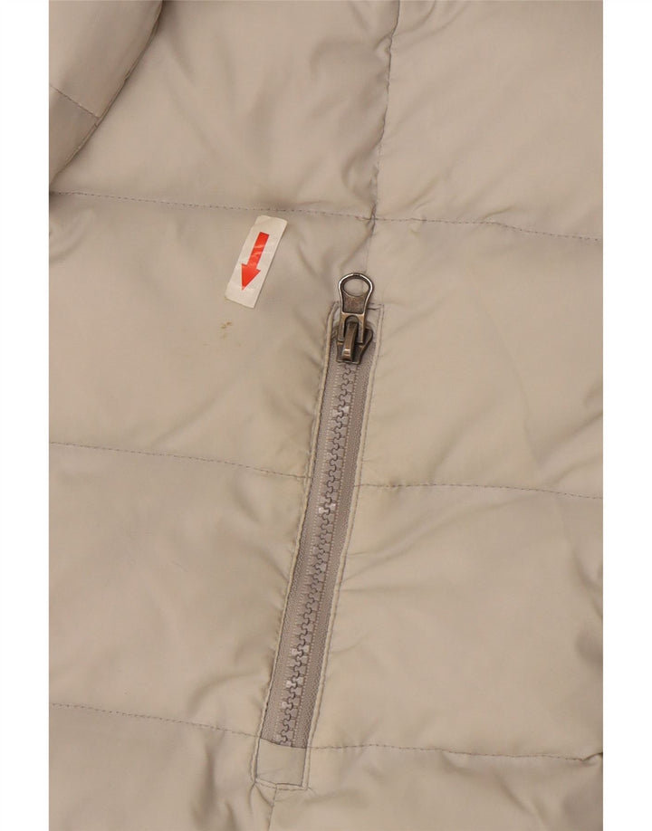 Best Company Dame Hooded Polstret Jakke UK 14 Medium White Nylon