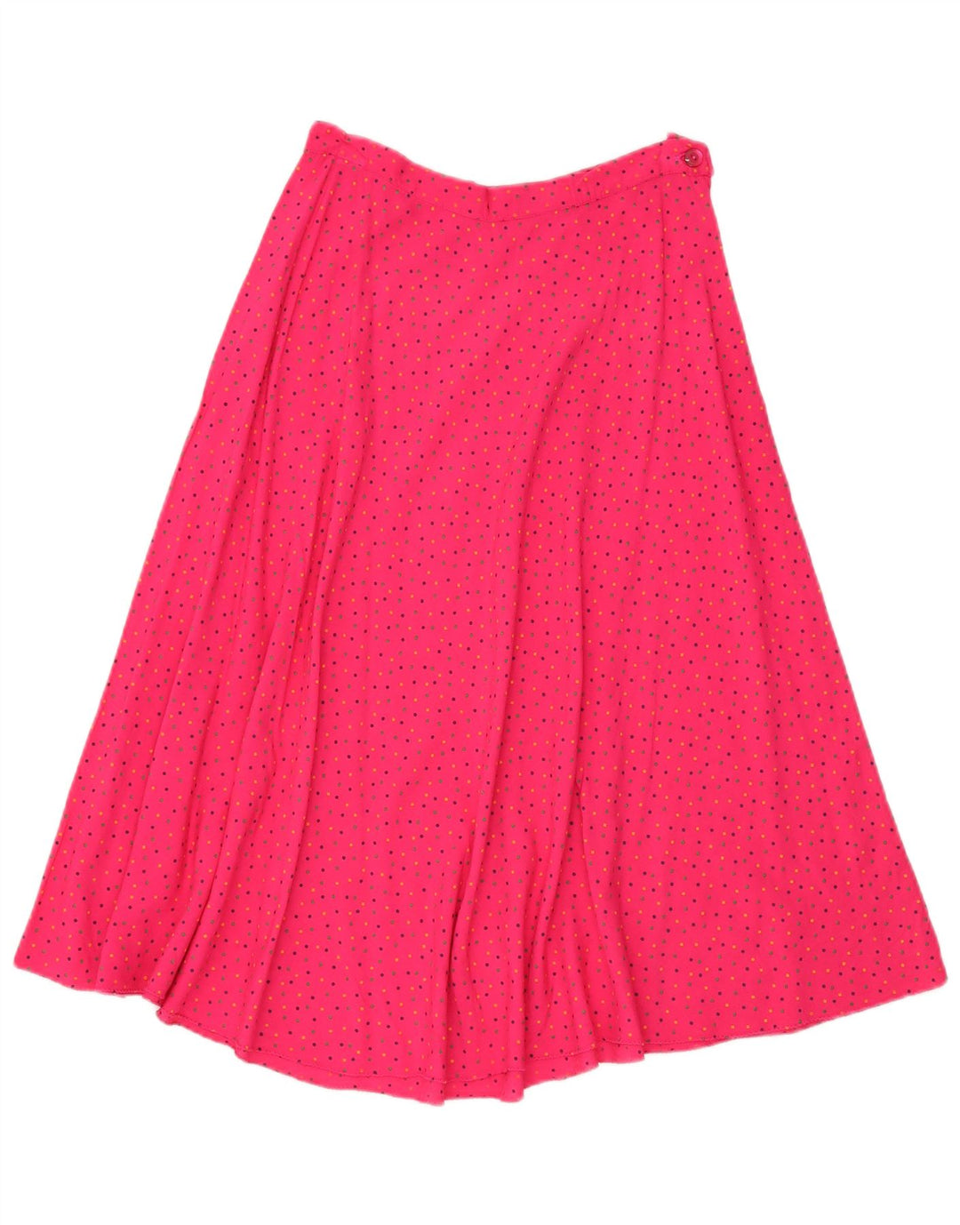 Vintage A-Line nederdel til kvinder W26 Small Pink Spotted