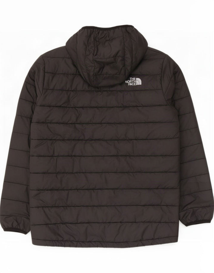 The North Face Boys Polstret hættejakke 11-12 år Stor sort polyester