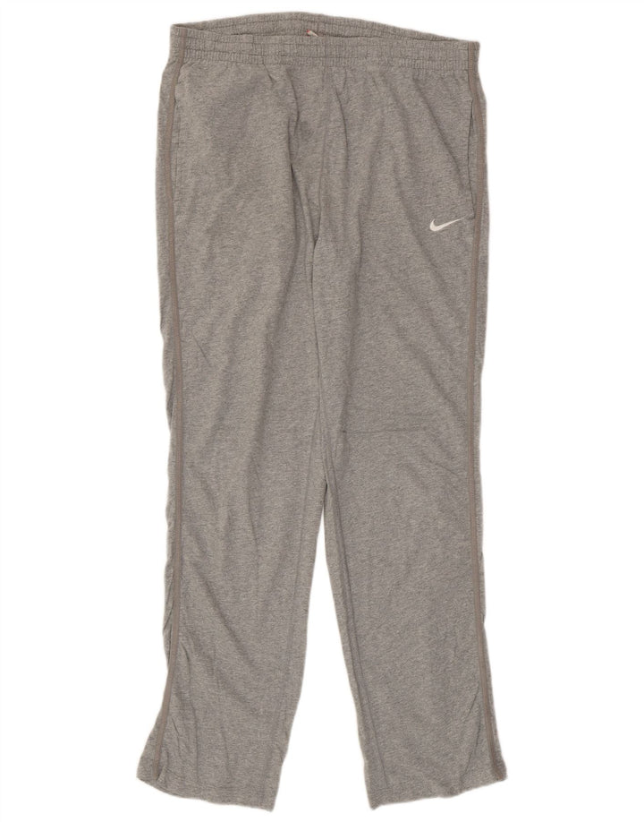 NIKE Træningsdragtsbukser til mænd, store, grå bomuld