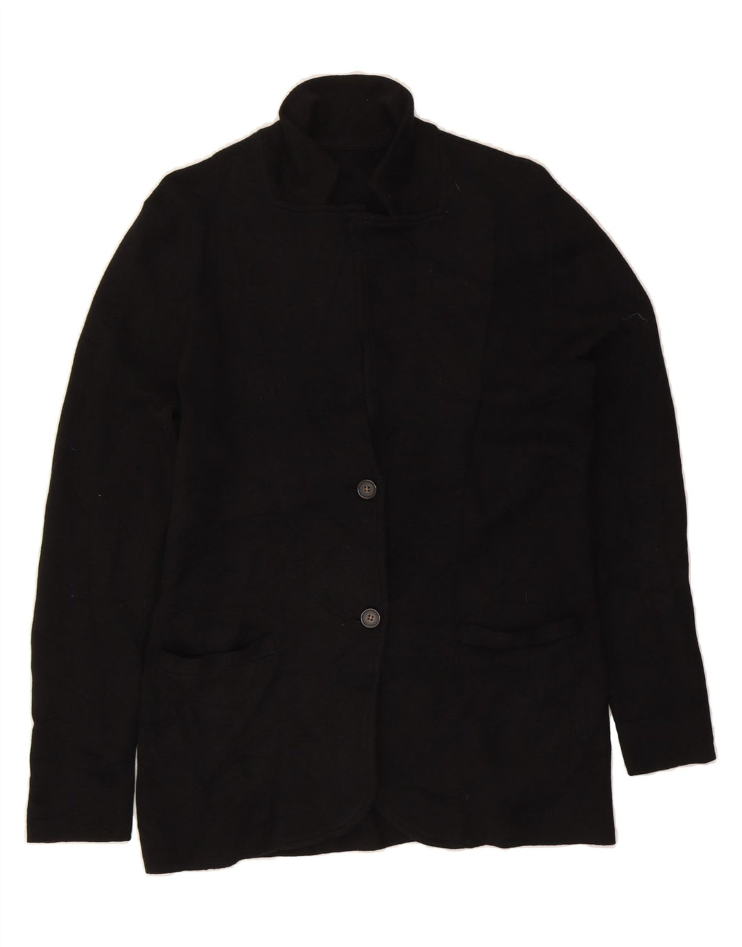 J. CREW Womens Cardigan Sweater UK 16 Large Black Cotton Vintage J. Crew and Second-Hand J. Crew from Messina Hembry 