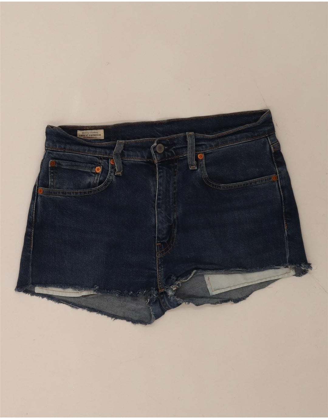 Levi's Womens 512 denimshorts W32 Medium Blue Bomuld