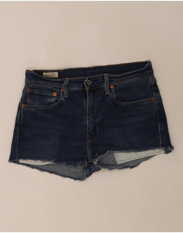 Levi's Womens 512 denimshorts W32 Medium Blue Bomuld
