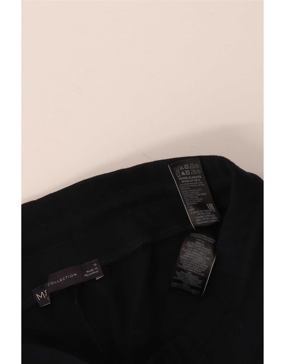 Marks & Spencer Træningsdragtsbukser til kvinder UK 12 Medium Navy Blue