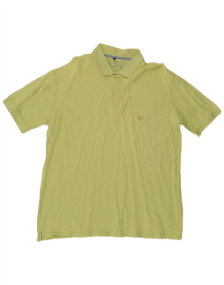 Avirex herre poloshirt XL grøn bomuld