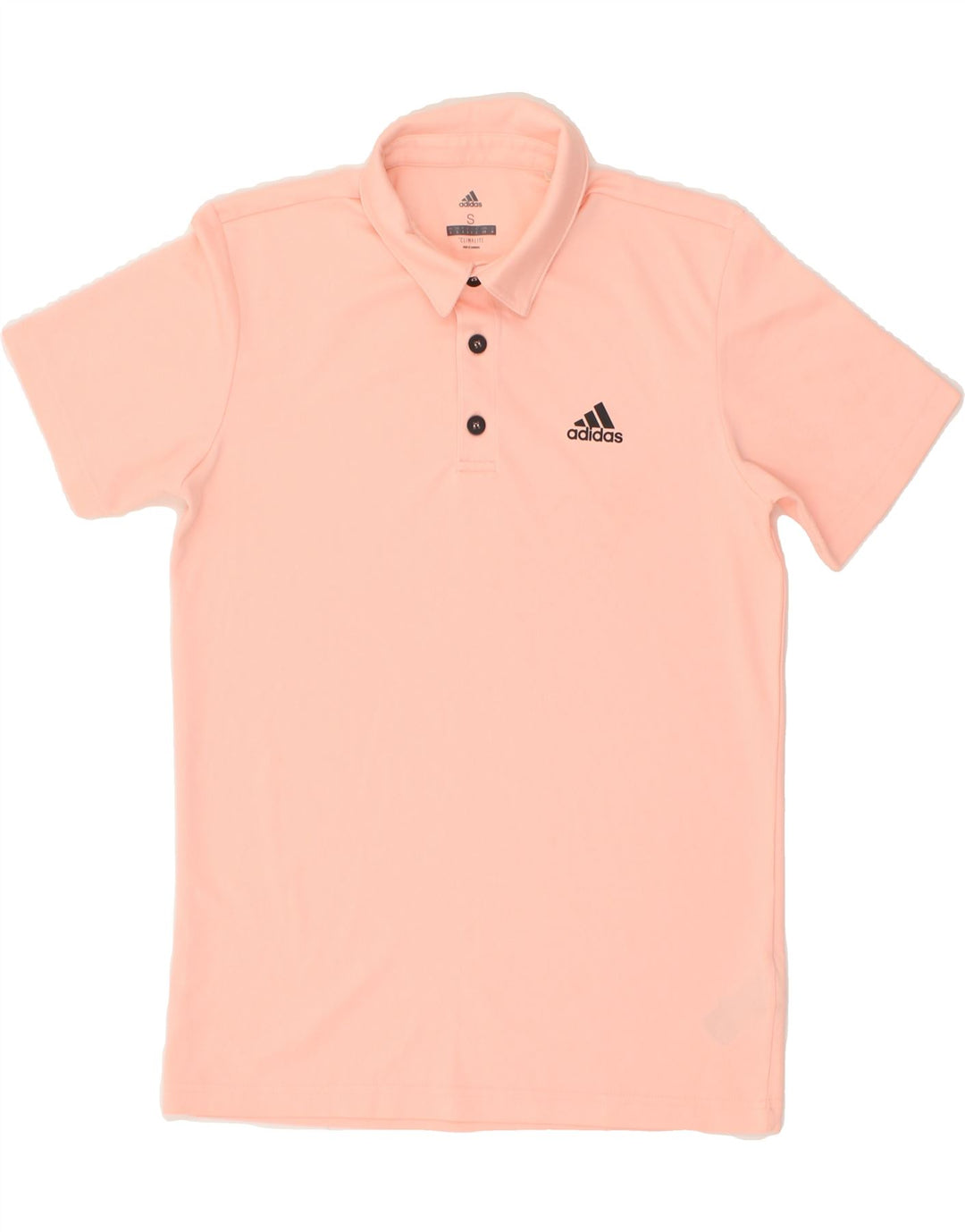 ADIDAS Mens Climalite Polo Shirt Small Pink Polyester Vintage Adidas and Second-Hand Adidas from Messina Hembry 