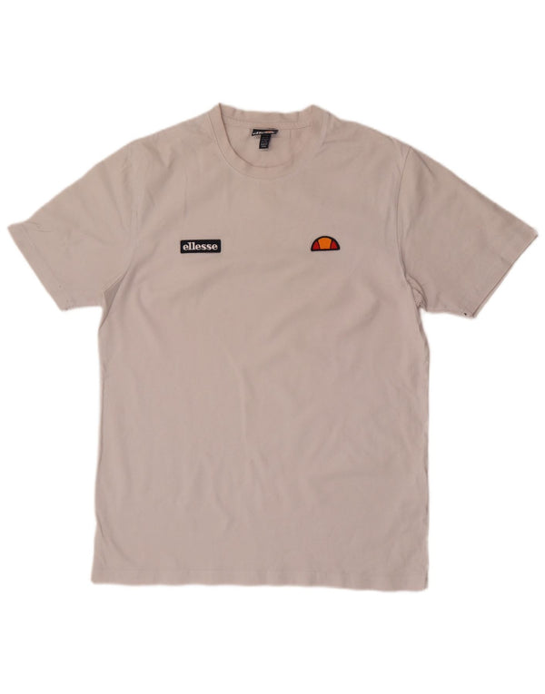 Ellesse Herre T-Shirt Top XL Hvid Bomuld