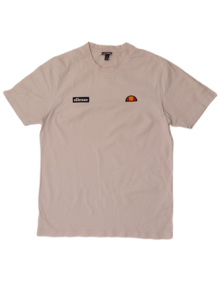 Ellesse Herre T-Shirt Top XL Hvid Bomuld