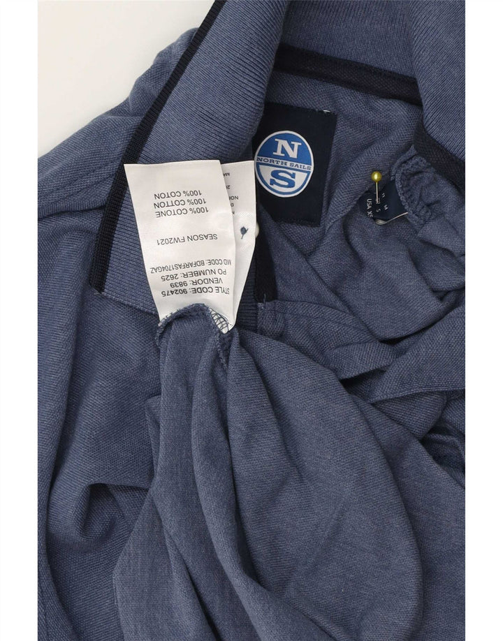 North Sails Herre poloshirt Medium Navyblå Stribet bomuld