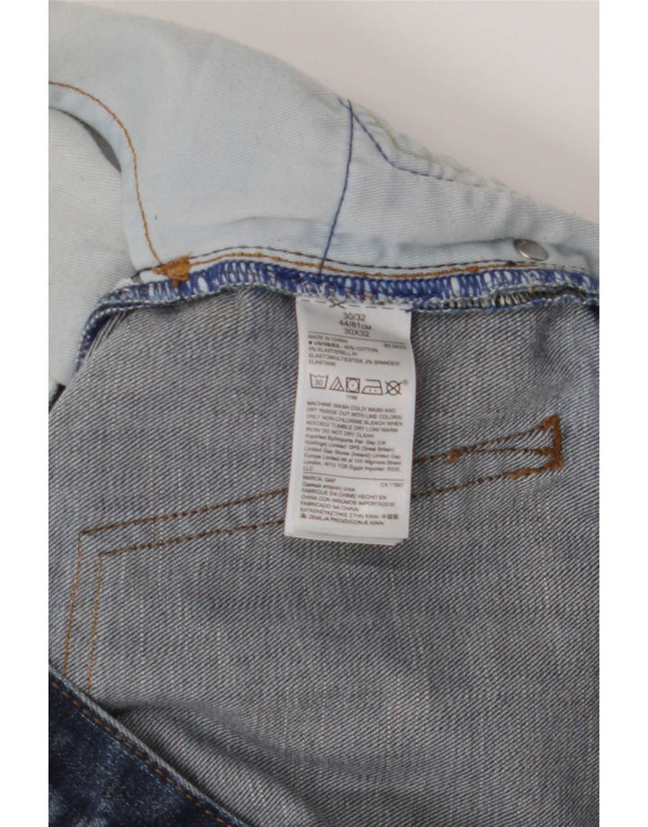 Gap Herre Slim Jeans W30 L32 Blå Elastan