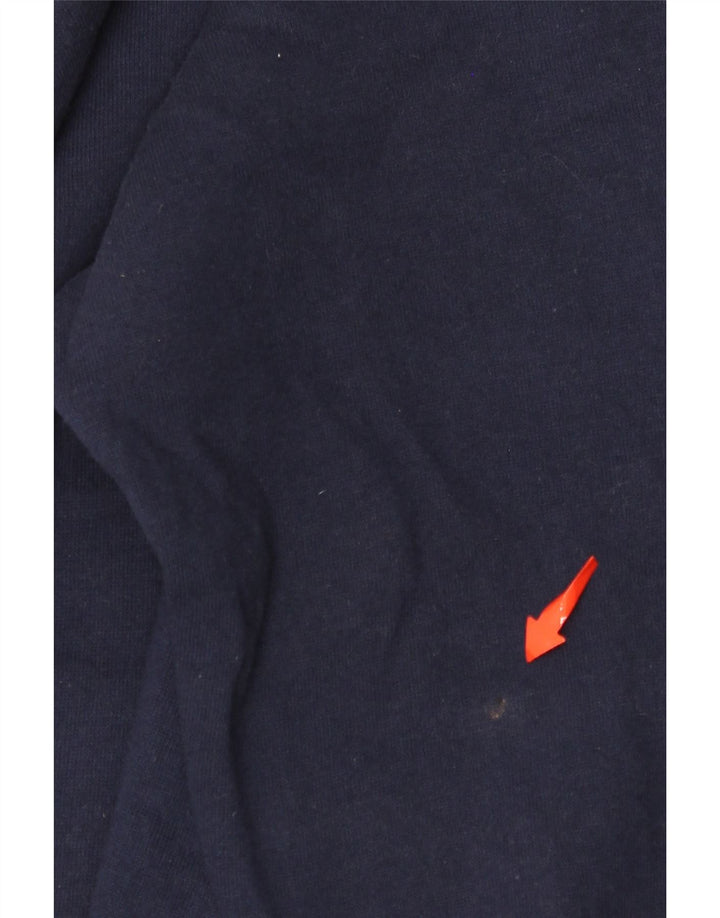 RUSSELL ATHLETIC Herre Dri-Power hættetrøje med lynlås stor marineblå bomuld