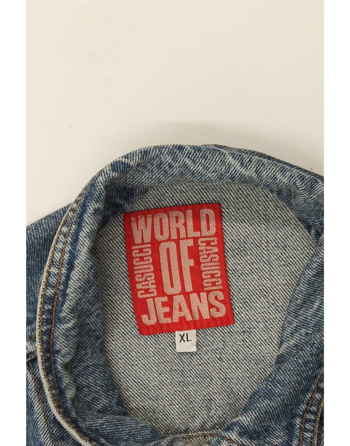 Casucci Herre denimjakke UK 42 XL Blå