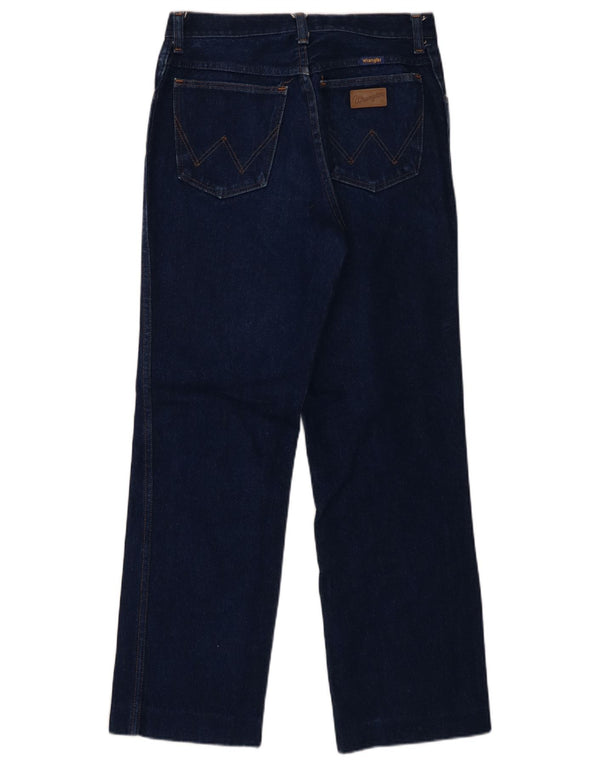 Wrangler Straight Jeans til mænd W32 L28 Marineblå bomuld