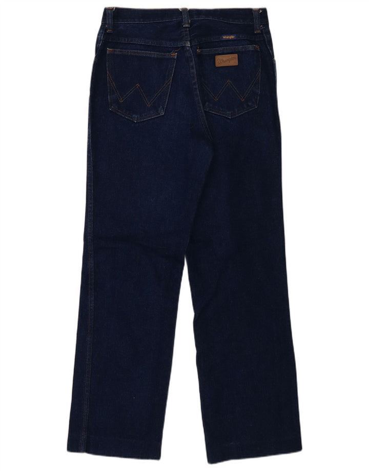 Wrangler Straight Jeans til mænd W32 L28 Marineblå bomuld