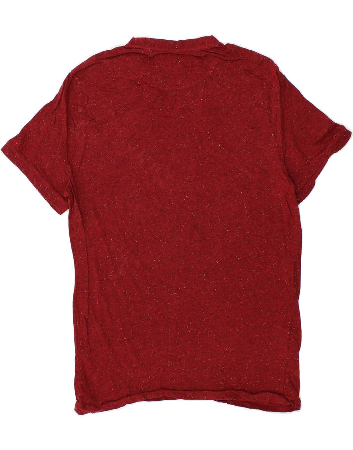 PENGUIN Mens T-Shirt Top Large Red Flecked Cotton Vintage Penguin and Second-Hand Penguin from Messina Hembry 
