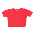 Marks & Spencer Dame Crop Turtle Neck Jumper Sweater UK 10 Small Pink