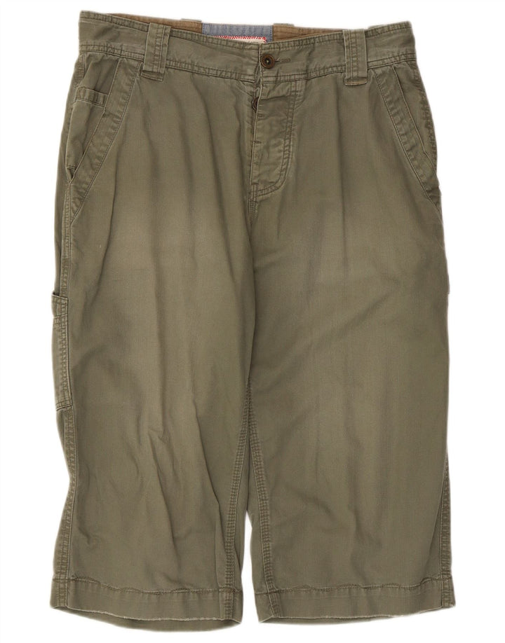 Fat Face Herre Cargo Bermuda Shorts W32 Medium Khaki Bomuld