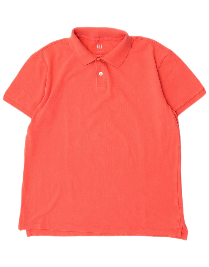 Gap Herre Polo Shirt Lille Rød