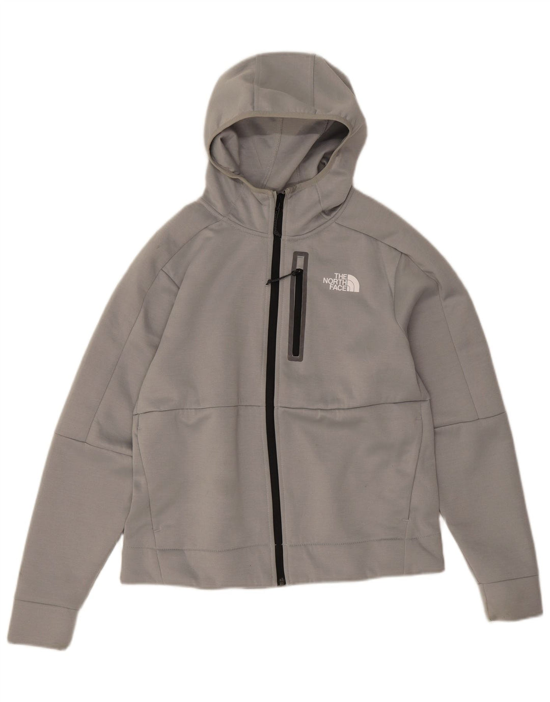 The North Face Dame Hættetrøje Sweater UK 12 Medium Grey Polyester