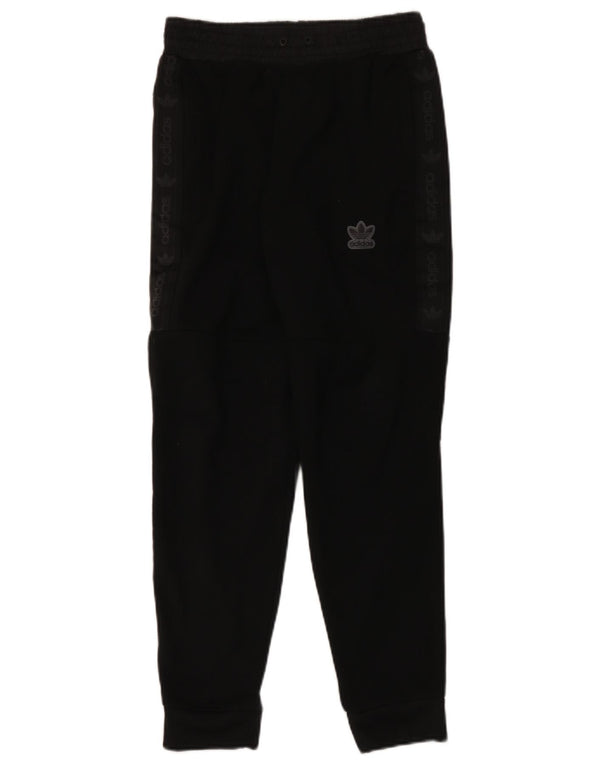 Adidas Mens Tracksuit Trousers Joggers Medium  Black Polyester