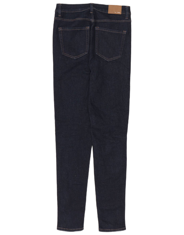 Marks & Spencer Dame Ivy Skinny Jeans UK 8 Small W26 L28 Navy Blue