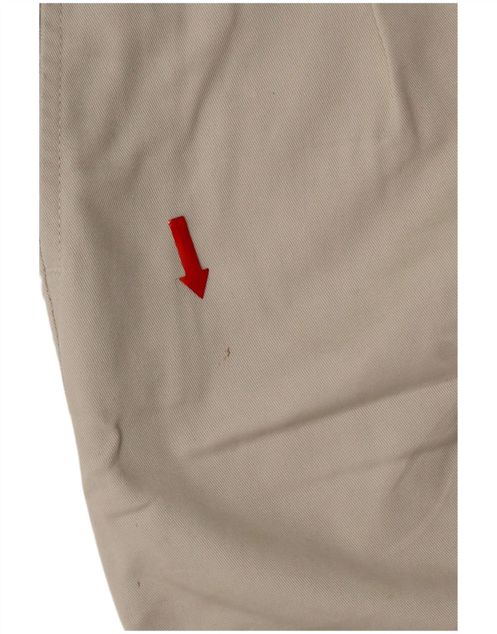 Dockers Herre Pegged Chino Shorts W42 2XL Grå Bomuld
