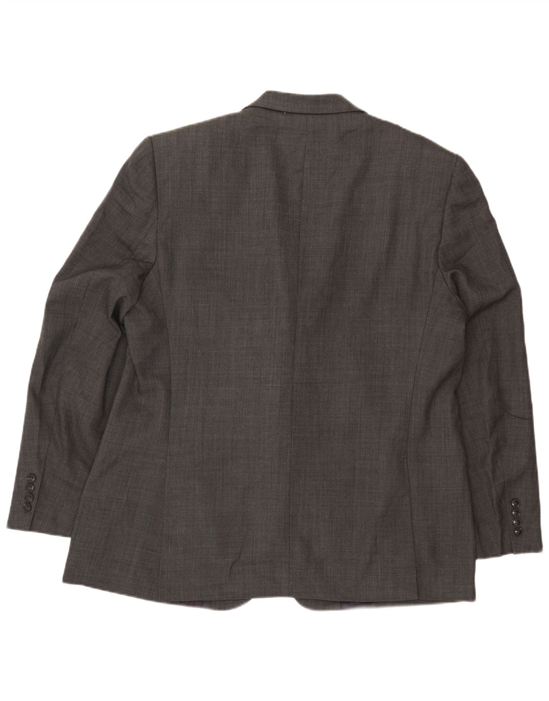 Marks & Spencer Herre 2-knaps blazerjakke UK 46 XL Grå uld