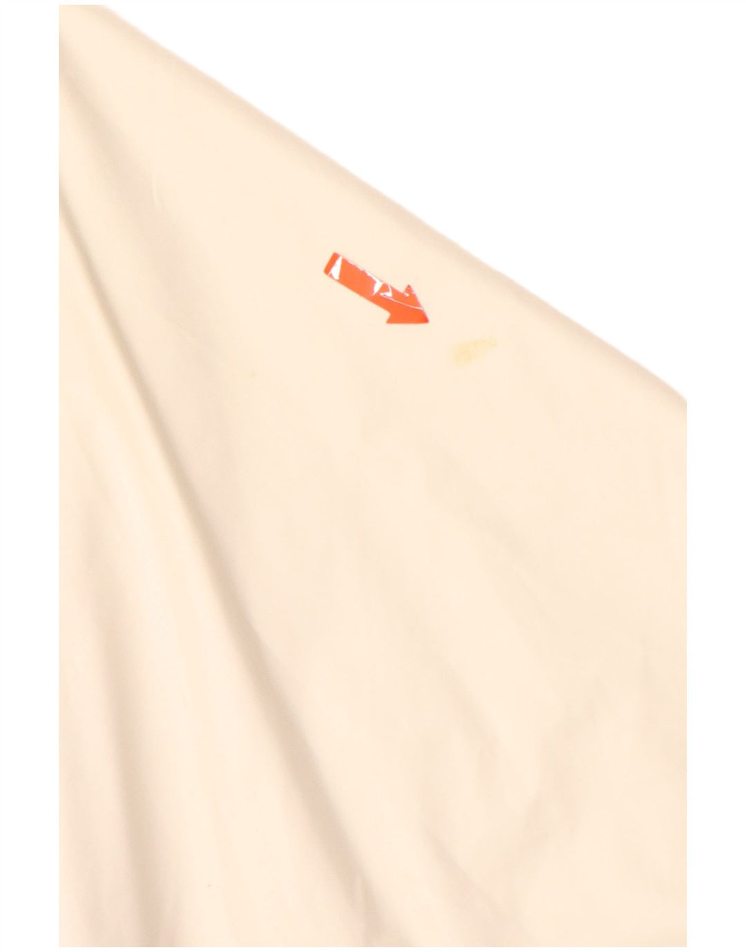 K-WAY Herre 2000 Regnjakke med hætte UK 44 2XL Hvid Colourblock Polyamid