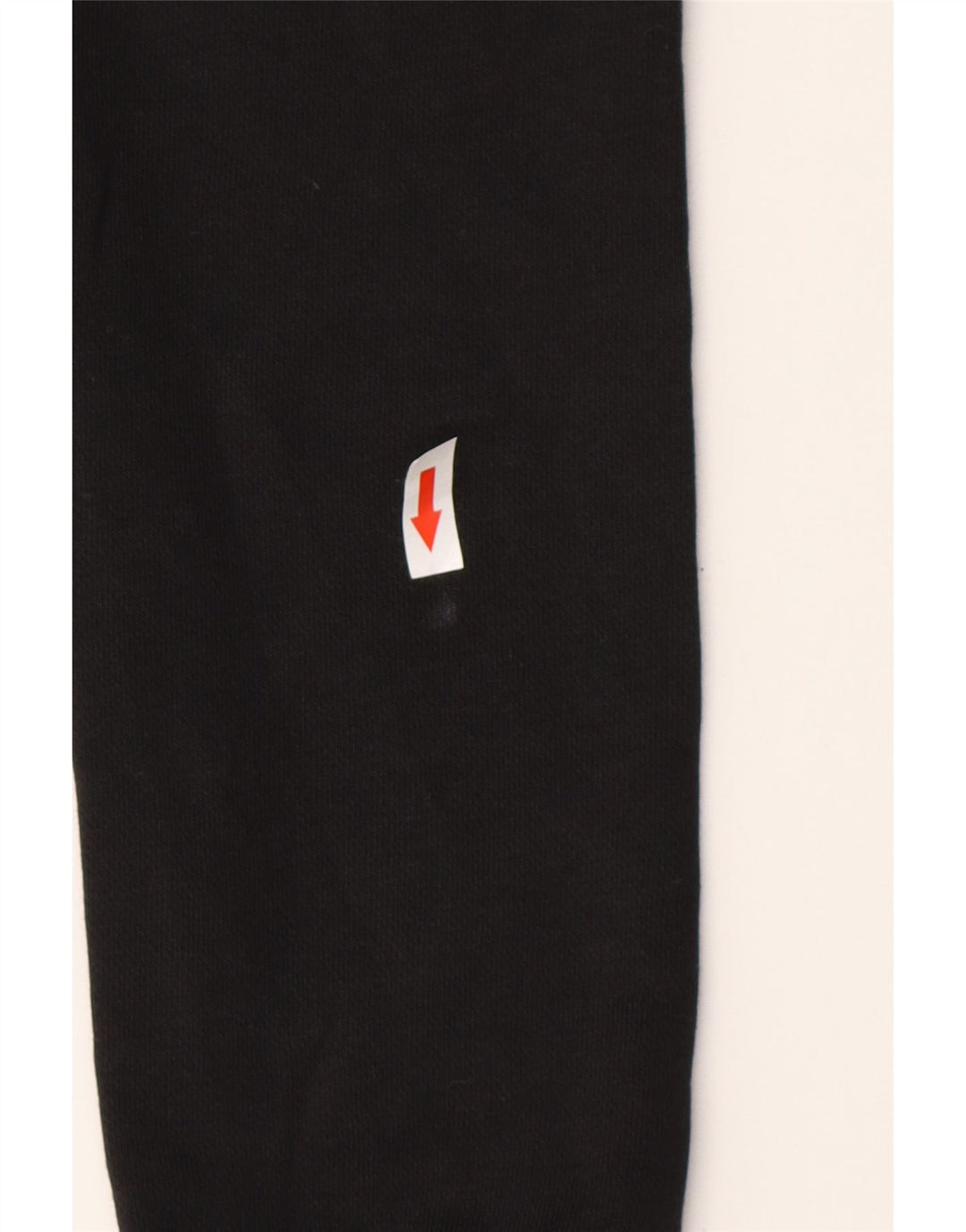 ADIDAS grafisk sweatshirt til mænd, lille sort bomuld