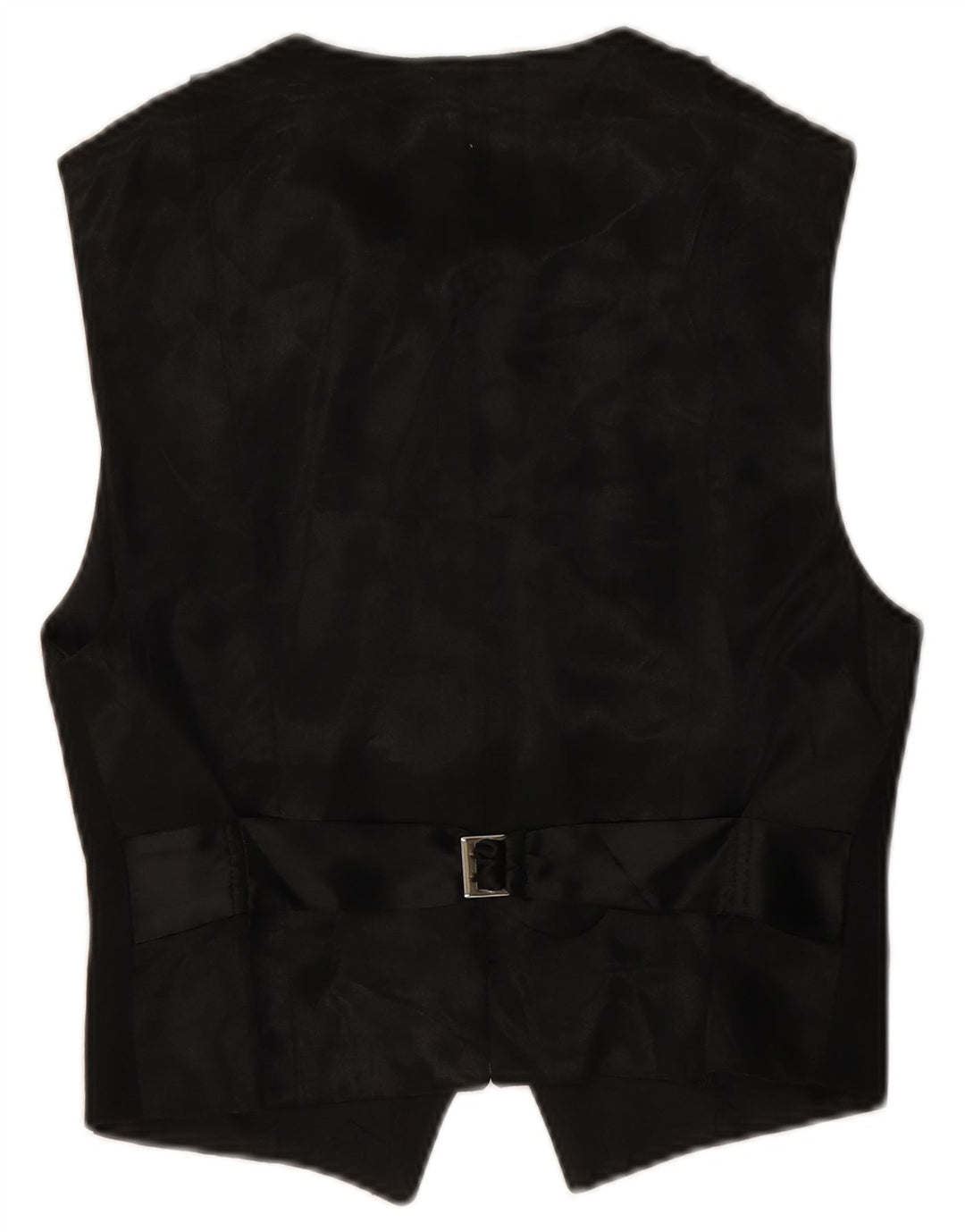 Vintage damevest UK 16 Lille sort uld