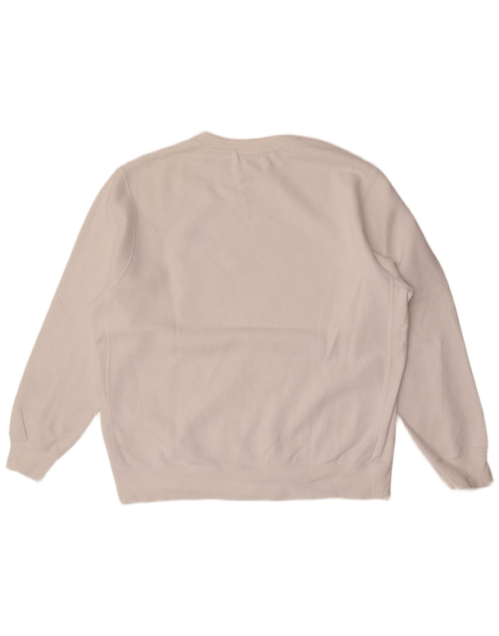 Nike Sweatshirt til mænd, stor hvid bomuld