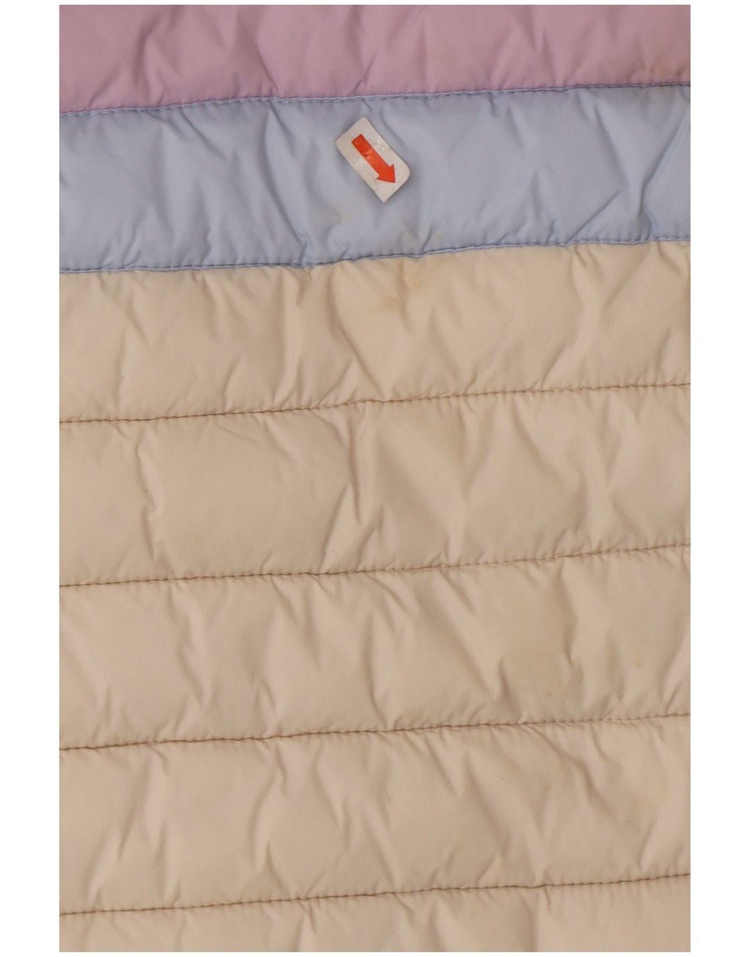 JOULES Polstret hættejakke til piger 7-8 år Hvid Colourblock