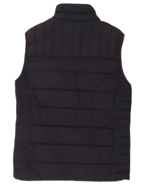Joules Dame Oversized Polstret Gilet UK 10 Small Navy Blue Polyester