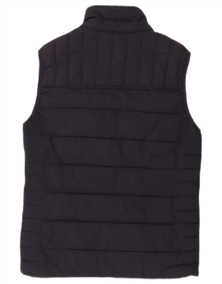 Joules Dame Oversized Polstret Gilet UK 10 Small Navy Blue Polyester