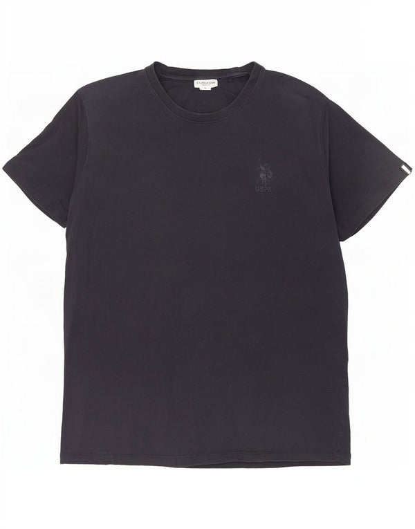 U.S. Polo Assn. Dame T-Shirt Top UK 18 XL Navy Blue