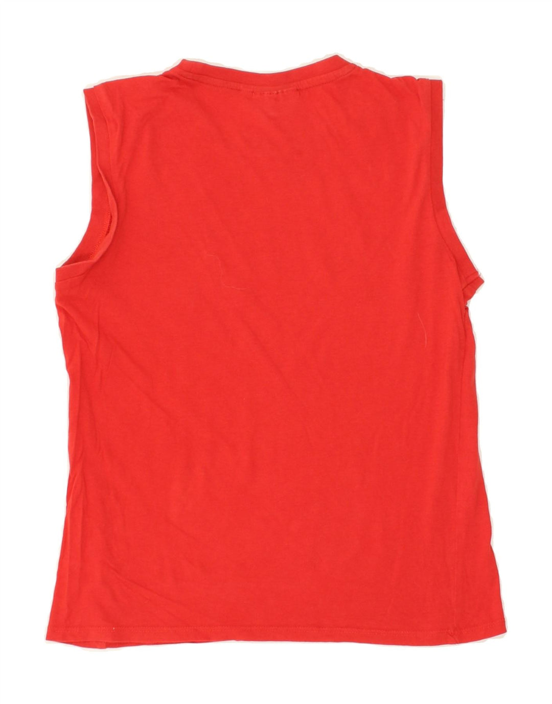 DIADORA Boys Graphic Vest Top 11-12 Years XL Red Vintage Diadora and Second-Hand Diadora from Messina Hembry 