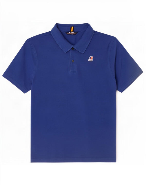 K-Way Boys Polo Shirt 15-16 År Stor Blå