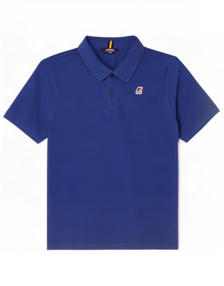 K-Way Boys Polo Shirt 15-16 År Stor Blå