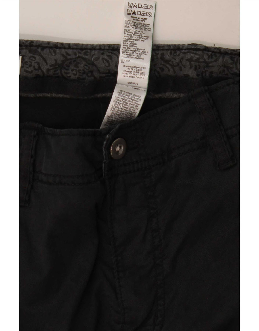 Marks & Spencer Joggers Cargo Bukser til kvinder UK 12 Medium W30 L29 Grå