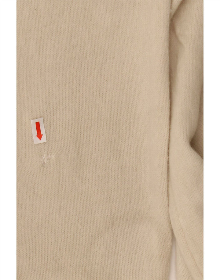 Hackett Herre V-hals sweater Medium Beige Uld