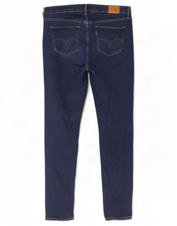 Levi's Dame Shaping Skinny Jeans UK 20 2XL W40 L30 Blå Bomuld