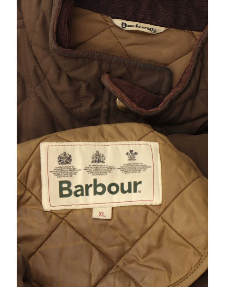 Barbour Herre quiltet jakke UK 42 XL Brun